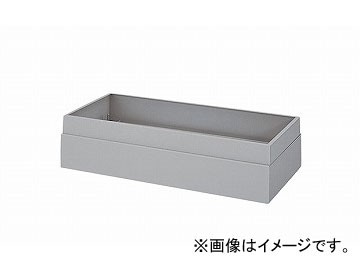 TANOSEE ハンドル付きバスケットオリコン 36L ホワイト/ブルー 1セット 