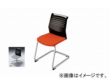 ナイキ/NAIKI 会議用チェアー キャンチレバー脚/背ヌードタイプ グレー 