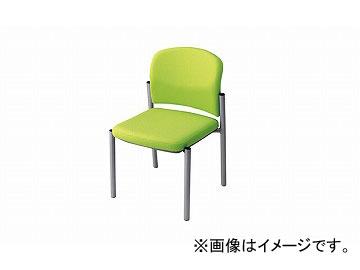 ナイキ/NAIKI 会議用チェアー マスカットグリーン E248F-MGR 510×535×775mm