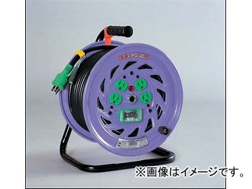 日動工業/NICHIDO 標準型ドラム(屋内型) 100V 50mタイプ アース付 EBタイプ NF-EB54 JAN：4937305011171