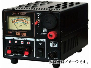 日動工業/NICHIDO コンバーター(屋内型)【DC24V→DC12V】 KD-30Gの通販は 27,528円