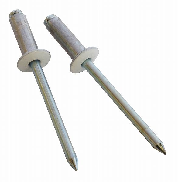 新潟精機 SK カラーブラインドリベット 白 (6-6) 入数：1セット(20本入) SK-657WH