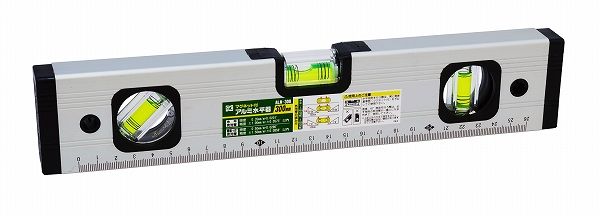 新潟精機 SK アルミ水平器 マグネット付 300mm ALM-300