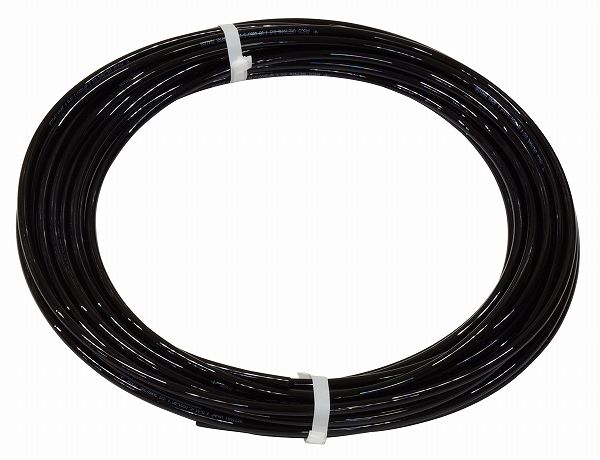 新潟精機 PISCO ポリウレタンチューブ 黒 8mm×20m UB0850-20-B