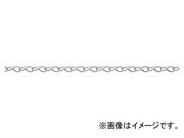 ニッサチェイン/NISSA CHAIN 三つ組 ステンレス 電解研磨 30m SJ12 JAN：4968462060979