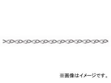 ニッサチェイン/NISSA CHAIN シングルジャック ステンレス 電解研磨 30m SJ120 JAN：4968462061105