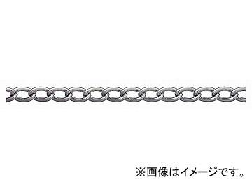 ニッサチェイン/NISSA CHAIN マンテル 木管巻連環 鉄 クローム 15m巻 R-IM34 JAN：4968462151103