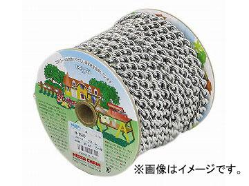 ニッサチェイン/NISSA CHAIN ショートマンテル リール巻チェイン 鉄 クローム 15m巻 R-IS30 JAN：4968462151301