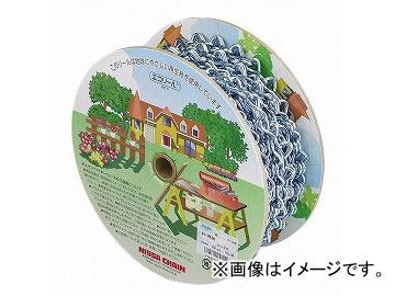 ニッサチェイン/NISSA CHAIN 二重 リール巻チェイン 鉄 ユニクロ 15m巻 R-IR26 JAN：4968462156115
