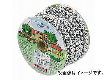 ニッサチェイン/NISSA CHAIN ボール リール巻チェイン 真ちゅう クローム 15m巻 R-BB70 JAN：4968462169108