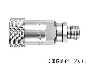 日東工器 HSPカプラ ソケット HS-GS型(めねじ取付用/平行ねじ めすシート) 4HS-GSの通販は