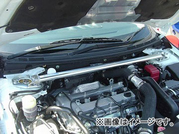 オクヤマ ストラットタワーバー Iタイプ ランチア テーマワゴン L34F フロント アルミ OKUYAMA 621 712 0