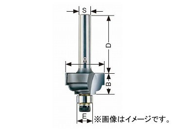 大見工業/OMI コーナービット/飾り面 両段サジ面 トリマー用 R3 JAN