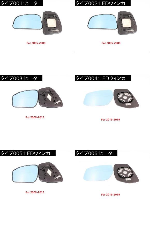 ワイド ビュー 防眩 リア ビュー ミラー ガラス ブルー ヒーテッド サイド ウイング ミラー ガラス LED ウィンカー 適用: 日産 ティーダ LEDウィンカー AL-II-1482 AL_1