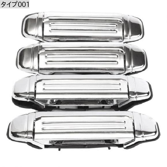 クローム ドア ハンドル アクセサリー 適用: 三菱 パジェロ 1992 1993 1994 1995 1996 1997 タイプ001 AL-JJ-4378 AL_1