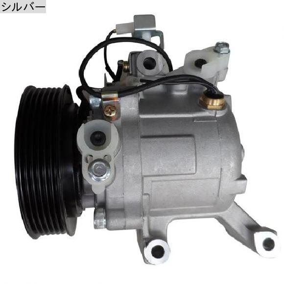 A/C コンプレッサー SV07C 447160-2270 適用: トヨタ ラッシュ ダイハツ テリオス 2006-2012 シルバー AL-JJ-5390 AL_1