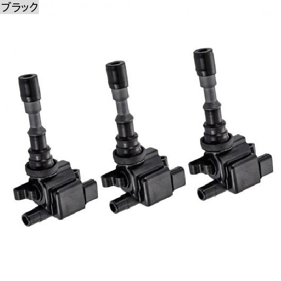 3ピース イグニッション コイル 適用: ヒュンダイ/現代/HYUNDAI サンタフェ XG350/アマンティ 3.5L 2003-2006 パーツ NUMBER:27300-39700 2730039700 ブラック AL-KK-6030 AL