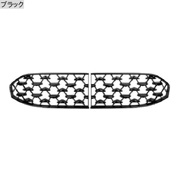 フロント ロワー グリル バンパー グリル カバー 装飾 適用: マツダ CX30 CX-30 2020-2021 ブラック AL-LL-1381 AL_1