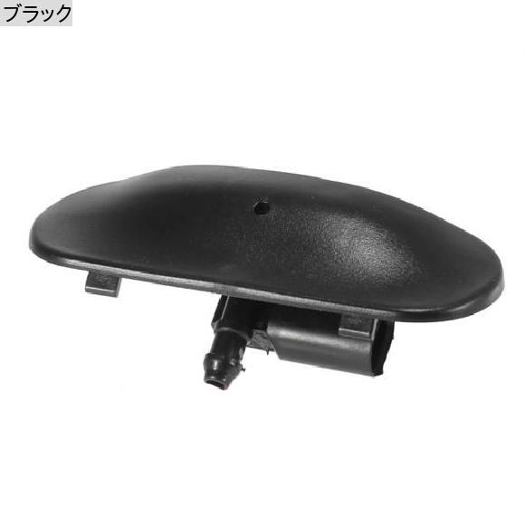 1ペア シールド ウォッシャー ノズル スプレー ジェット LR045321 適用: ランド ローバー/ROVER レンジ ローバー/ROVER L405 2013-2015 ブラック AL-PP-8846 AL 1ペア シールド ヒーテッド ウォッシャー スプレー ノズル ジェット