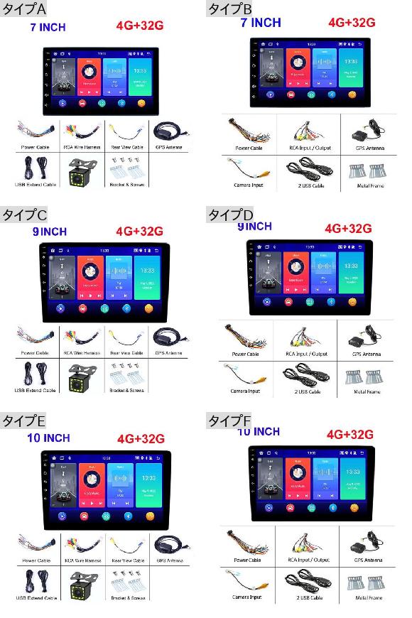 7インチ ユニバーサル Android プレーヤー ナビゲーション MP5 ラージ スクリーン ナビゲーター タイプA AL-RR-6790 AL_1