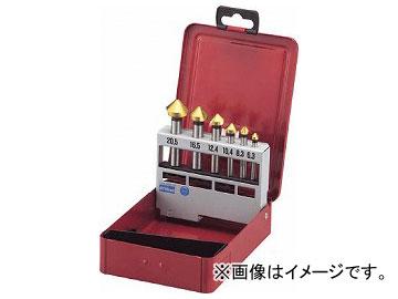 トラスコ中山/TRUSCO カウンターシンクセット チタンコーティング 6本組 TSCSC(3020665) JAN：4989999557633