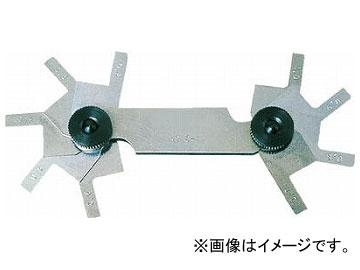 トラスコ中山/TRUSCO C面測定ゲージ 測定範囲1.6〜3.0mm 15枚組 C163(2296446) JAN：4989999334258