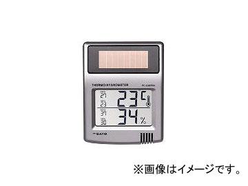 佐藤計量器製作所/SKSATO ソーラーデジタル温湿度計 PC5200TRH(3923746) JAN：4974425105014