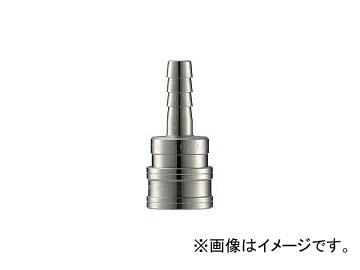 長堀工業/NAGAHORI クイックカップリング TL型 ステンレス製 ホース取付用 CTL06SH3(3645134) JAN：4560291324354