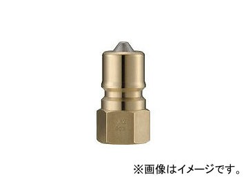 長堀工業/NAGAHORI クイックカップリング S・P型 真鍮製 オネジ取付用 CSP10P2(3644090) JAN：4560291323586の通販は 11,632円