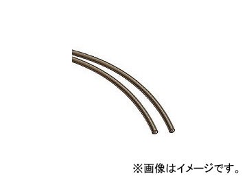 日本ピスコ/PISCO ソフトポリウレタンチューブ クリアブラック 6×4mm 100m UC0640100CBL(4066120)