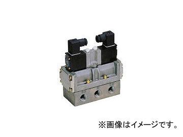 CKD 4Fシリーズパイロット式5ポート弁セレックスバルブ 4F42010AC100V(1103130) JAN：4547431000781