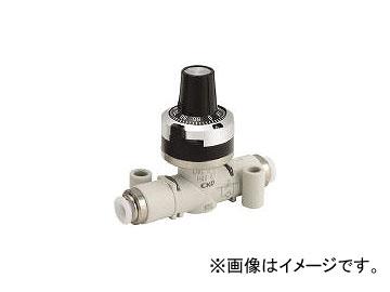 CKD ダイヤル付ニードルバルブ DVLシリーズ DVLS10H1010400(3324982) JAN：4547431017048