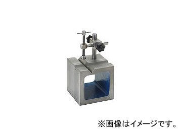 新潟精機/NIIGATASEIKI 鋳鉄製V溝付桝型ブロック 200mm SBV200T(4327373) JAN：4975846302259