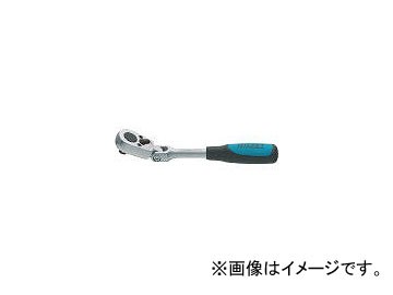 ハゼット/HAZET ラチェットハンドル(小判型ヘッド・首振りタイプ) 差込角6.35mm 863G(4394721) JAN：4000896038497の通販は