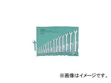 旭金属工業/ASAHI コンビネーションスパナ14本組セットJIS5.5-32mm CPS1410(4330552) JAN:4992676005044の通販は