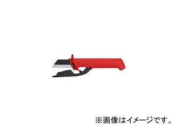 クニペックス/KNIPEX 絶縁電工ナイフ 185mm 9856(4470125) JAN:4003773026570
