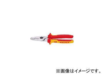 クニペックス/KNIPEX 絶縁1000Vケーブルカッター 200mm 9516200(4469658) JAN：4003773026761