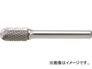 トラスコ中山/TRUSCO 超硬バー 先丸円筒型 φ11X刃長25X軸6 ダブルカット TB2C110(4364023) JAN：4989999236460の通販は 5,411円