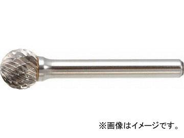 トラスコ中山/TRUSCO 超硬バー 球型 φ16X刃長14X軸6 ダブルカット TB8C160(4365526) JAN：4989999239157