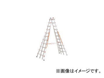 長谷川工業/HASEGAWA アルミ合金製伸縮式長尺専用脚立 LG10110(4343549)の通販は