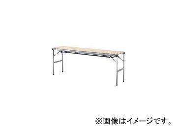アイリスチトセ/IRISCHITOSE 折畳みテーブルLOT 棚付き1845Tサイズ ナチュラル LOT1845TNA(4526431) JAN：4905865959783