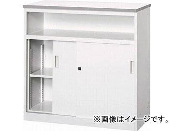 トラスコ中山/TRUSCO CVAカウンター W900中棚付ハイカウンター グレー CVA9HSTG(4540697)の通販は