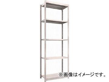 トラスコ中山/TRUSCO M1.5型軽中量棚 860X445XH2400 5段 単体 NG M1.58345 NG(4500059)の通販は