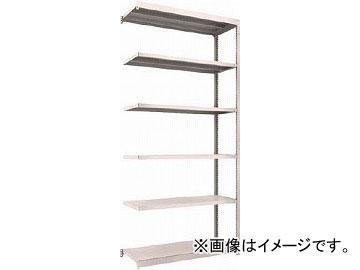 トラスコ中山/TRUSCO M1.5型軽中量棚 1160X445XH2400 6段 連結 NG M1.58446B NG(4500202)