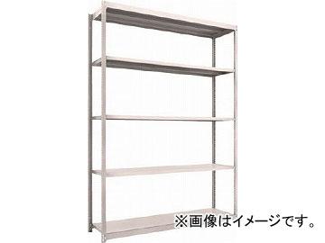 トラスコ中山/TRUSCO M1.5型軽中量棚 1760X445XH2400 5段 単体 NG M1.58645 NG(4500415)