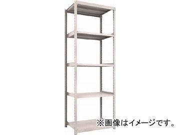 トラスコ中山/TRUSCO M2型軽中量棚 860X600XH2400 5段 単体 NG M28365 NG(4500571)