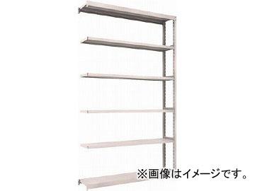 トラスコ中山/TRUSCO M2型軽中量棚 1460X300XH2400 6段 連結 NG M28536B NG(4500768)