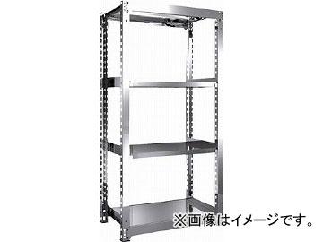 トラスコ中山/TRUSCO SM3型SUS棚 900X571XH1800 4段 単体 SM36364(2837439)の通販は