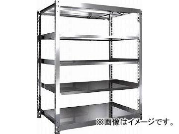 トラスコ中山/TRUSCO SM3型SUS棚 1500X921XH1800 5段 単体 SM36595(2837731)