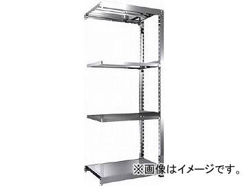 トラスコ中山/TRUSCO SM3型SUS棚 900X571XH2100 4段 連結 SM37364B(2837927)の通販は 117,828円